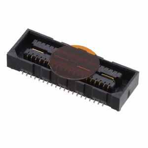 Conector de Placa a Placa Samtec QTE-020-01-L-D-A-TR de 20 Posiciones, Paso de 0.5 mm, Alta Velocidad, Orificio Pasante - Product Image 2
