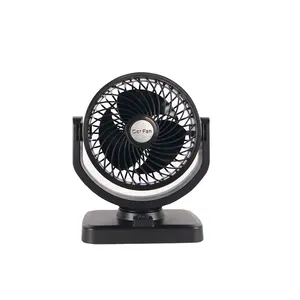 carfu car accessories AC-2315 high quality design 12v USB strong wind 6 inches cigarette lighting plug car fan car cooling Fan