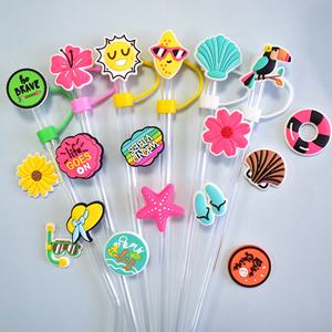 Accesorios para Bebidas de Verano al por Mayor: Tapones de PVC Suave Personalizados con Hebilla Antipolvo para Decoración de Bares - Product Image 4