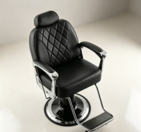 Chaise de Salon de Coiffure Multifonctionnelle de Haute Qualité, Chaise de Massage Blanche pour Salon de Beauté, Chaise de Barbier