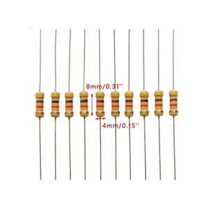 Okystar OEM/ODM 1 Tas Termasuk 1000Pcs <span class=keywords><strong>Resistor</strong></span> SMD 1/4W 5% <span class=keywords><strong>Resistor</strong></span> Film Karbon - Product Image 5