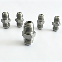 1J-05 1/2-20 UNF JIC Gerader Hydraulikanschluss, heißgeschmiedet, korrosionsbeständig, Hochdruckadapter für Hydraulikschlauchmontage
