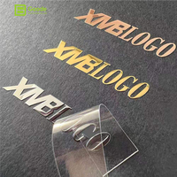 Étiquettes métalliques de luxe Goode, signalétique personnalisée pour la décoration intérieure des commerces, élégants autocollants de logo 3D en métal, prix d'usine
