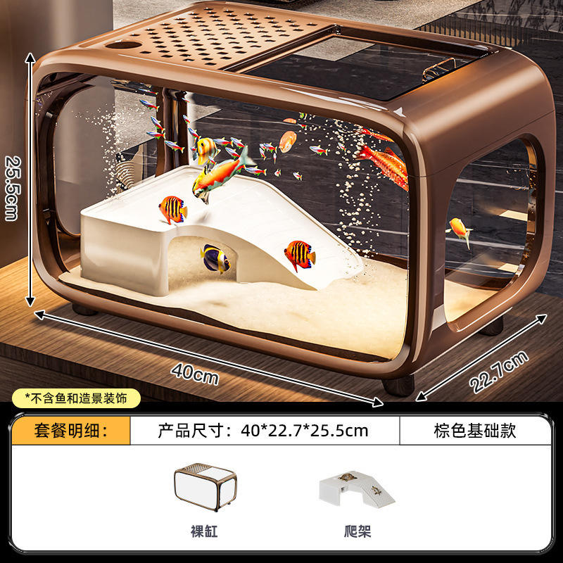 [Style Luxe - Avec Structure d'Escalade] Marron