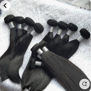 Extensions de <span class=keywords><strong>cheveux</strong></span> humains 100 % vierges bruts non traités, mèches péruviennes noires pour tressage, en vrac, livraison directe disponible - Product Image 2
