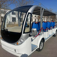 Bus touristique électrique Renqi 11 places avec porte-bagages pour hôtel, parc, station balnéaire, Shandong