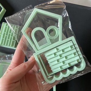 <span class=keywords><strong>Emporte</strong></span>-pièce en plastique pour <span class=keywords><strong>maison</strong></span> en pain d'épices à faire soi-même, Noël, mini <span class=keywords><strong>maison</strong></span> en pain d'épices 3D, <span class=keywords><strong>emporte</strong></span>-pièce pour fondant - Product Image 4