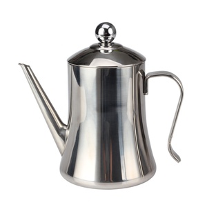 Dispensador de aceite de oliva grande Botella dispensadora de aceite de acero inoxidable SUS304 con boquilla sin goteo - Product Image 6