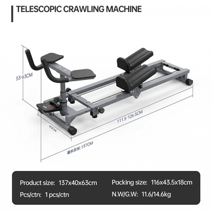 Appareil d'entraînement multifonctionnel télescopique pour le renforcement des abdominaux et des <span class=keywords><strong>dos</strong></span>, et l'étirement de la colonne vertébrale - Product Image 6