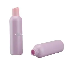 200ml 아름다운 보기 코스모 라운드 짜기 HDPE 병 오일