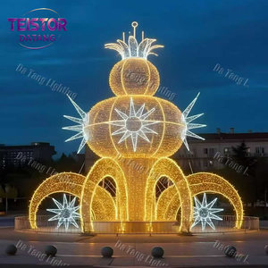 Guirlande lumineuse de Noël de 3 à 10 mètres avec décorations LED pour les places publiques, les hôtels et les événements saisonniers - Product Image 2