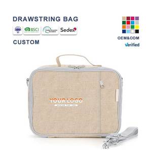 Small Lunch Bag for Adults Kids Compact <b>Insulated</b> Lunch <b>Box</b> Durable Food-Grade Lining Portable Cooler for Work School Travel - Product Image 1