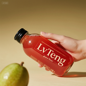 شراب مركّز مربى الهريس الأحمر بنكهة الجوافة - Product Image 3