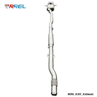 Système d'échappement Catback Valvetronic en acier inoxydable pour MINI Cooper R56 R57 R60 1.6 avec embout d'échappement