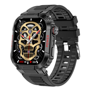 Reloj inteligente para hombres Deportes al aire libre BT Llamada Monitoreo DE SALUD Pantalla de 2,02 pulgadas IP68 Impermeable TK25 Smartwatch para Android iOS - Product Image 6