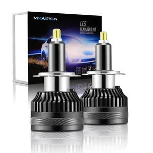 Car led light led auto lamp h7 360 canbus 6000k 20000lm no error h1 h3 h11 9005 h4 led headlight auto lighting system