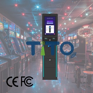 Máquina de autoservicio para canje de billetes ATM, aceptador de billetes, terminal de juegos de arcade con tarjetas de regalo <span class=keywords><strong>prepago</strong></span>, juego de habilidad de dardos en inglés - Product Image 2