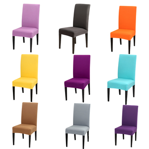 Fundas Elásticas Ajustables para Sillas <span class=keywords><strong>de</strong></span> Comedor, <span class=keywords><strong>de</strong></span> Poliéster Estampado, para Fiestas y Bodas, <span class=keywords><strong>de</strong></span> Spandex - Product Image 1