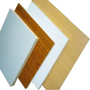 Dapat Disesuaikan 3Mm/6Mm/9Mm/12Mm/18Mm Mdf Melamin/Papan Mdf Mentah/Lembar Mdf Kayu