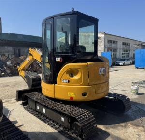 Excavadora Mini CAT 303E usada de 3 toneladas Cat pequeño 303.5E 303E 303CR excavadora de segunda mano Caterpillar CAT 303 a la venta - Product Image 6