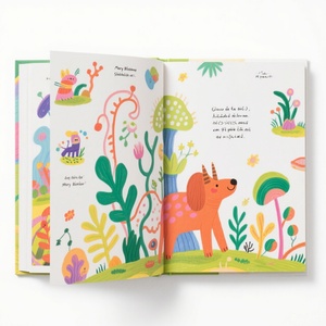 Libros de Imágenes Educativos Interactivos Personalizados para Niños Pequeños, Tapa Dura, Libros Infantiles en Inglés, Hechos de Cartón Resistente - Product Image 1