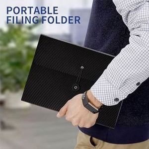 2-Pack-13 Pockets <b>A4</b> Letter Size Paper Document Receipt Organizer Accordion Filing <b>Folder</b> Expanding File Holder Organizer - Product Image 4