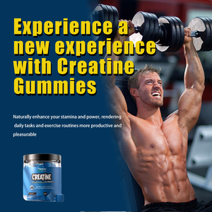Large Stock Fast Delivery <strong>Creatine</strong> Gummies for US <strong>UK</strong> Fitness Market Bulk Wholesale Supply - Product Image 3