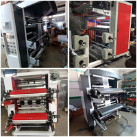 Machine d'impression flexographique de type Gear Stack certifiée CE, 50 m/min, pour papier kraft, plastique PP/PE/PVC/PET