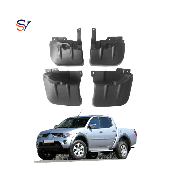 Cross Auto - 4 Guardabarros De Goma TPE Delanteros Y Traseros Para Renault Kangoo | Protege La Carrocería De Piedras Y Barro Con Estas Aletas Antichoque