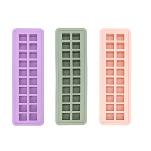 Bandeja para hacer cubitos de hielo de silicona con logotipo personalizado, <span class=keywords><strong>Mini</strong></span> bandeja redonda para hacer cubitos de hielo con bola de tapa, moldes para hacer hielo en el hogar - Product Image 5