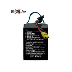 Nuevo Paquete de batería de iones de litio de 12S 45,6 V 14S 53,2 V 16Ah-54Ah estado semisólido para aplicación de drones BROUAV marca UN38.3 - Product Image 6