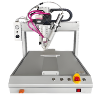 Robot de dosage à 3 axes, cartouches à deux composants, 2:1 ou 1:1, machine de dosage de colle époxy avec fonction de refroidissement