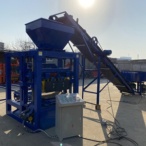 हॉट सेलिंग हाइड्रोलिक ब्लॉक बनाने की मशीन पीएलसी और पंप कंक्रीट ईंट उत्पादन उपकरण के साथ - Product Image 4