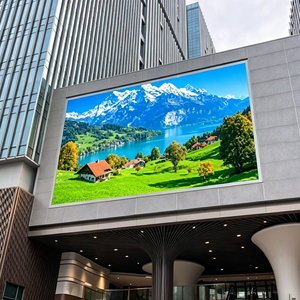 Écran LED extérieur à économie d'énergie, panneau d'affichage LED fixe, mur vidéo LED publicitaire - Product Image 2