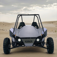 Kandi 200CC CE Nuevo Go Kart de Pedales para Carreras Todoterreno, 4 Tiempos, Transmisión por Cadena, Combustible de Gasolina