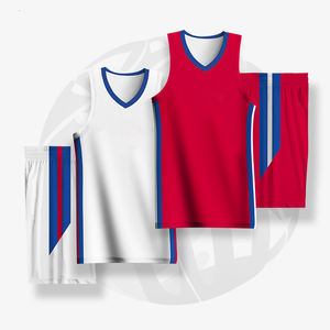 Camiseta de Baloncesto Sublimada para Exteriores, Talla Grande, Absorbente de Sudor, de Secado Rápido, Transpirable y Antibacteriana - Product Image 1