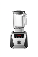 Mixeur Commercial Électrique Robuste à Vitesse Variable 2200W, Capacité 4L, Affichage Numérique LED pour Smoothies et Broyage de Glace