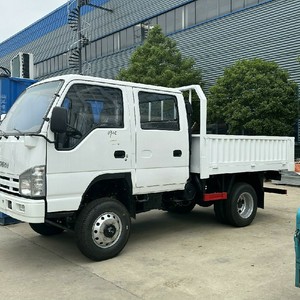 Camion de fret ISUZU double cabine 4x2 5 tonnes avec ridelles, camionnette de fret 4x2, camionnette à caisse, conduite à gauche (LHD) ou à droite (RHD) - Product Image 3