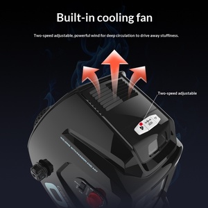 Casco <span class=keywords><strong>de</strong></span> Soldadura <span class=keywords><strong>con</strong></span> <span class=keywords><strong>Ventilador</strong></span>, Protección Facial Contra Luz Intensa, Anti-Ultravioleta y Anti-Impactos, Venta al Por Mayor <span class=keywords><strong>de</strong></span> Fábrica - Product Image 3