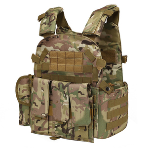 Chaleco Tactico Tactisch Multifunctional <strong>Tactical</strong> Vest 600D Oxford Cloth Black Outdoor Activities Security Equipment Jaime - Product Image 3