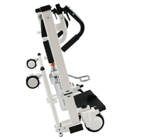 Chaise de transfert de patient, chaise-commode pour personnes handicapées avec siège rotatif réglable à 360° °   Support pivotant pour utilisation au chevet et dans la salle de bain