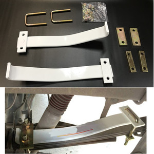 Heavy-Duty Steel Rear Load Plus Helper <b>Leaf</b> Spring Suspension Leveling Kit Increases Payload Capacity Reduces Sagging for TRUNKS - Product Image 4