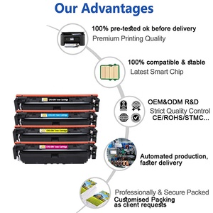 Cartouche de toner compatible noire Chinamate 069 pour imprimantes LBP674Cdw/MF753Cdw/MF751Cdw/CRG-069H plus récent toner à puce intelligente - Product Image 2