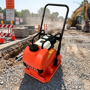 Compacteur à plaques <span class=keywords><strong>Mikasa</strong></span> de type 72 kg, base en fonte, 25 kN, compacteur vibrant à essence, 53x43 cm, pour le compactage du sol et les travaux de fondation - Product Image 4