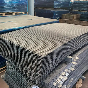 Prix du treillis métallique expansé avec options de cadre en acier galvanisé et en aluminium pour façade, <span class=keywords><strong>plafond</strong></span> et conception architecturale - Product Image 4