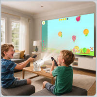 Topleo Android proyector de cine en casa portátil Mini niños pantalla táctil Hy300 ultra Vekids Video Proyectores Led 4K proyector