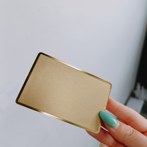 Cao cấp thẻ kinh doanh với đọc nhanh RFID giao diện truyền thông Hidden NFC tùy chỉnh khắc logo - Product Image 3