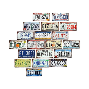 Letrero de Metal Vintage Reutilizable e Impermeable, Decoración de Cocina o Bar, Estilo Placa de Matrícula, Arte en Relieve - Product Image 4