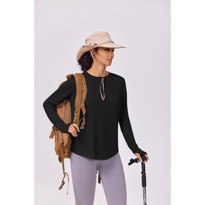 FOXA Haut de sport respirant à manches longues pour femme, anti-UV, séchage rapide, idéal pour le golf, la course et la randonnée - Product Image 5