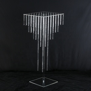 Acrylic + Kim Loại Hoa Đứng Trang Trí Đám Cưới Bảng Trung Tâm Bạc Vàng Kim Loại Pha Lê Hoa Đứng Đảng Trung Tâm Đám Cưới - Product Image 6